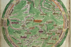 Brabant map oud Middeleeuwen Breda